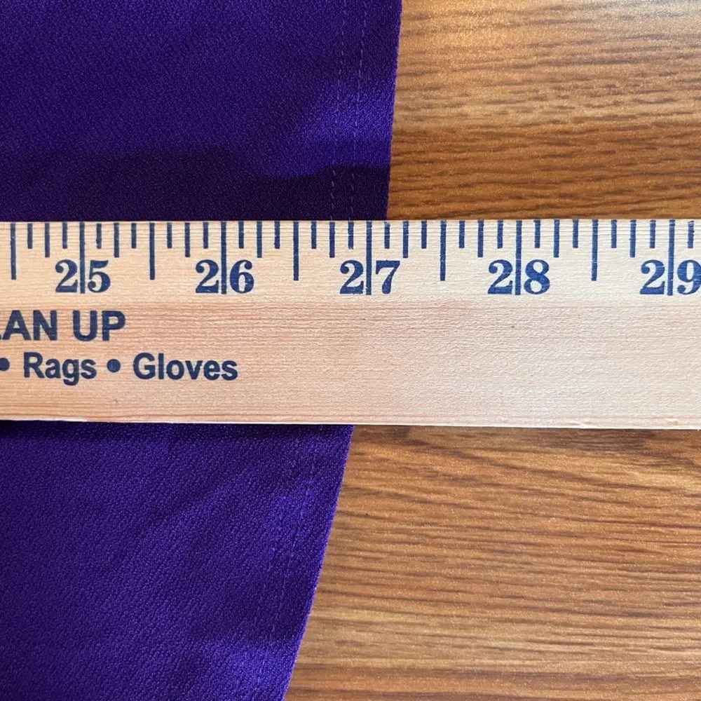 Purple Grommet Neckline Short Sleeve Top NWOT - Picture 8 of 8